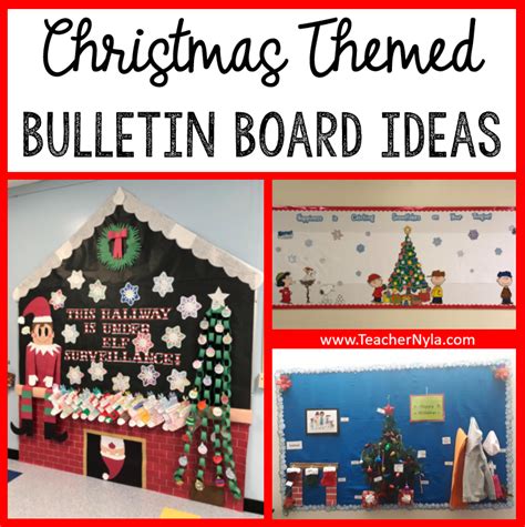 christmas bulletin board decorations